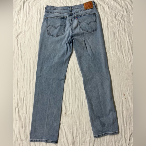 Levi's Blue Straight Leg Jeans Classic Denim - Picture 3 of 5